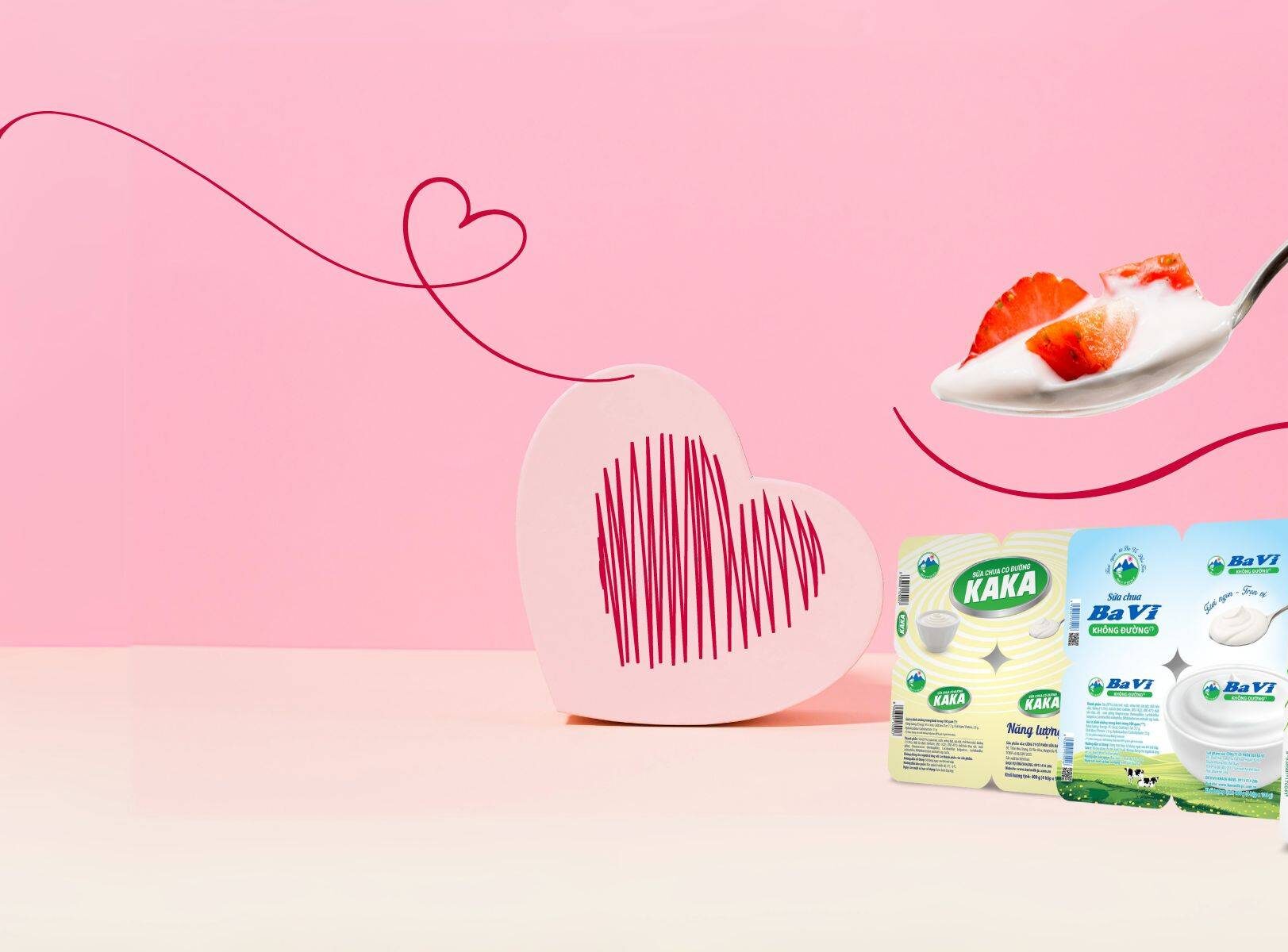 Sữa chua Ba Vì, sữa chua KAKA