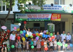 Công ty cổ phần Sữa Ba Vì khai trương Cừa hàng bán & giới thiệu sản phẩm