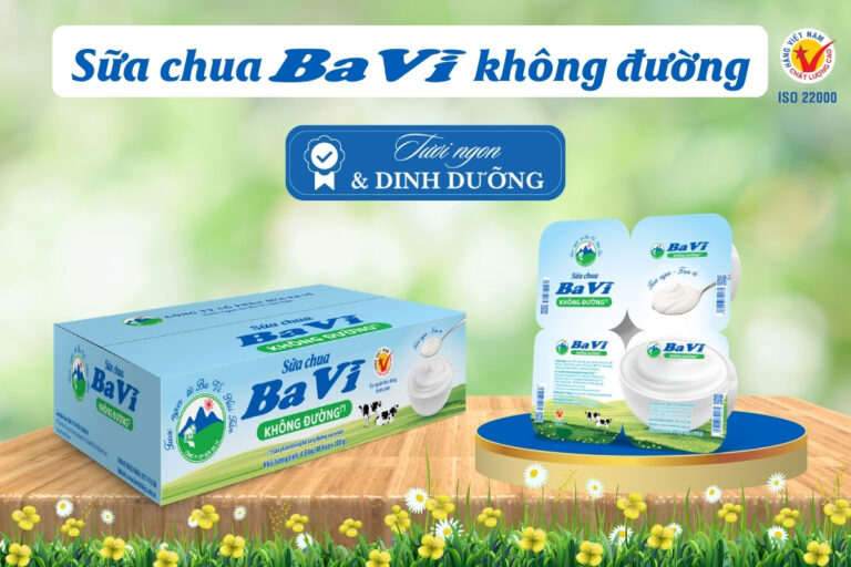 Sữa chua Ba Vì không đường
