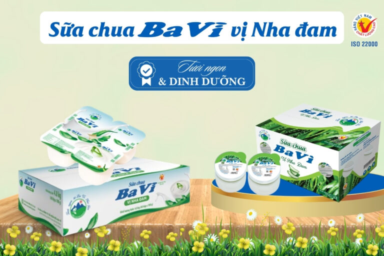 Sữa tươi chua Ba Vì vị Nha đam